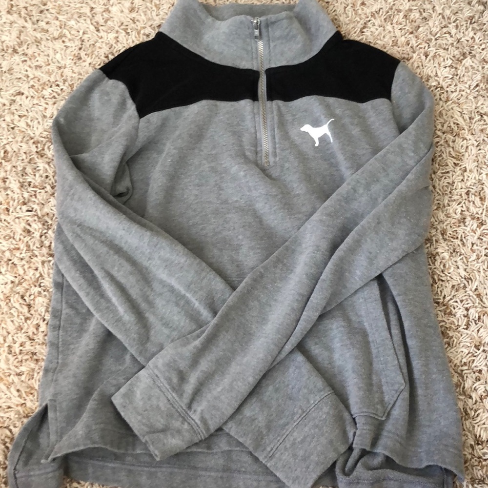 PINK crew zip
